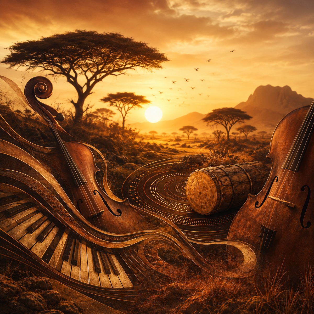 Savannah Pulse Orchestra cover art by Coffee Music Machine
